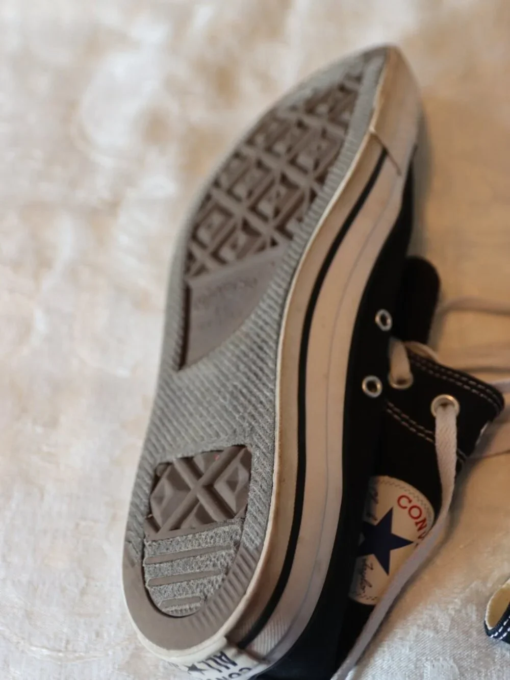 CONVERSE Chuck Taylor All Star Black High Top Canvas Shoes Men's 11 Women's 13